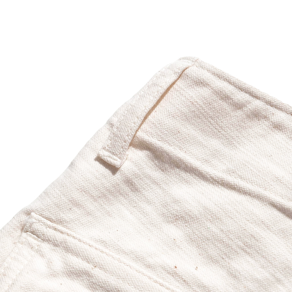 Fullcount Back Satin Utility Trousers (Ecru)