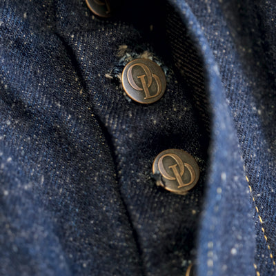 OD+OM 14.5oz. "Kumori" Overcast Nep Selvedge Jeans (Slim Straight)