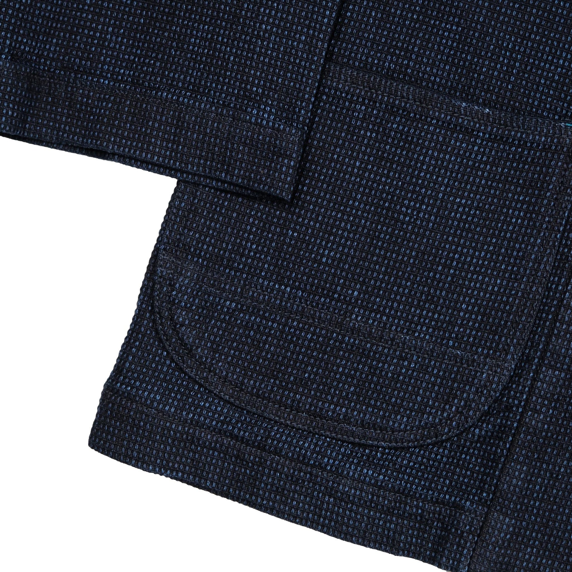 Omoto Denim 12oz. Indigo Cube Sashiko Happi