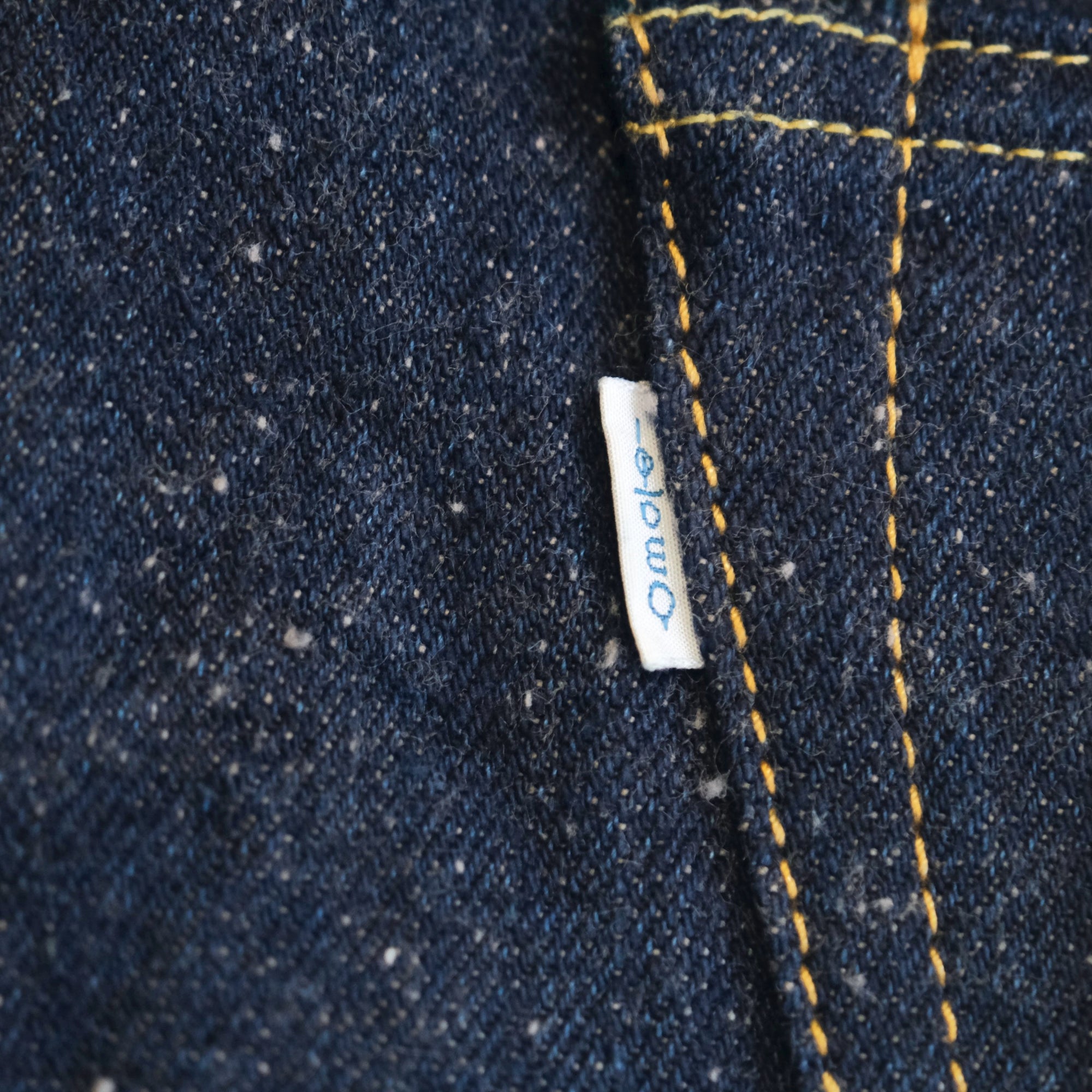 OD+OM 14.5oz. "Kumori" Overcast Nep Selvedge Jeans (Loose Straight)