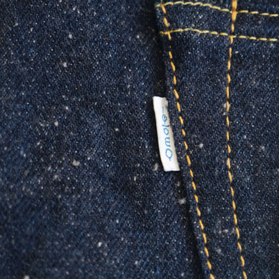OD+OM 14.5oz. "Kumori" Overcast Nep Selvedge Jeans (Loose Straight)