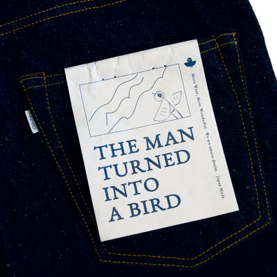 OD+OM 14.5oz. "Kumori" Overcast Nep Selvedge Jeans (Slim Straight)