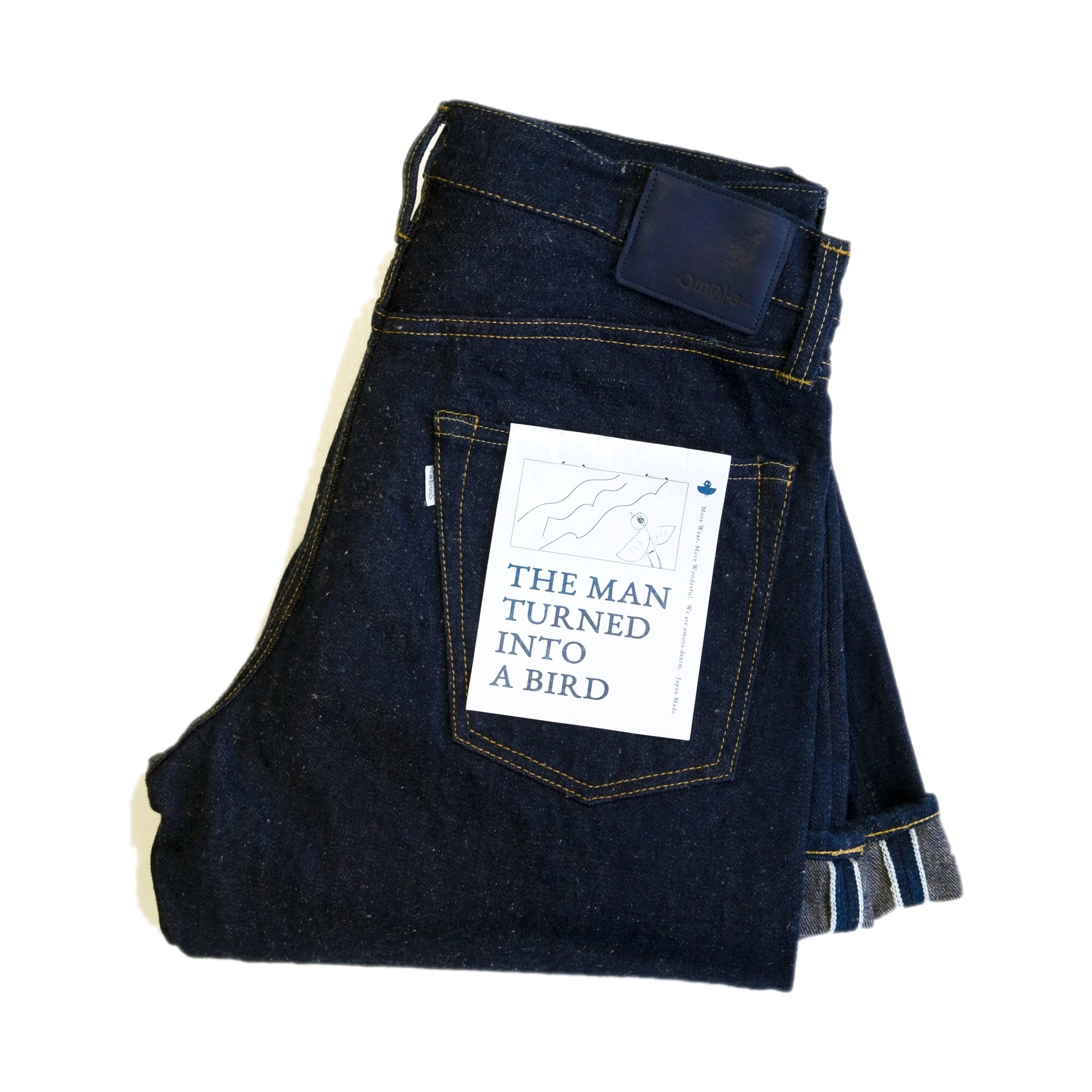 OD+OM 14.5oz. "Kumori" Overcast Nep Selvedge Jeans (Slim Straight)
