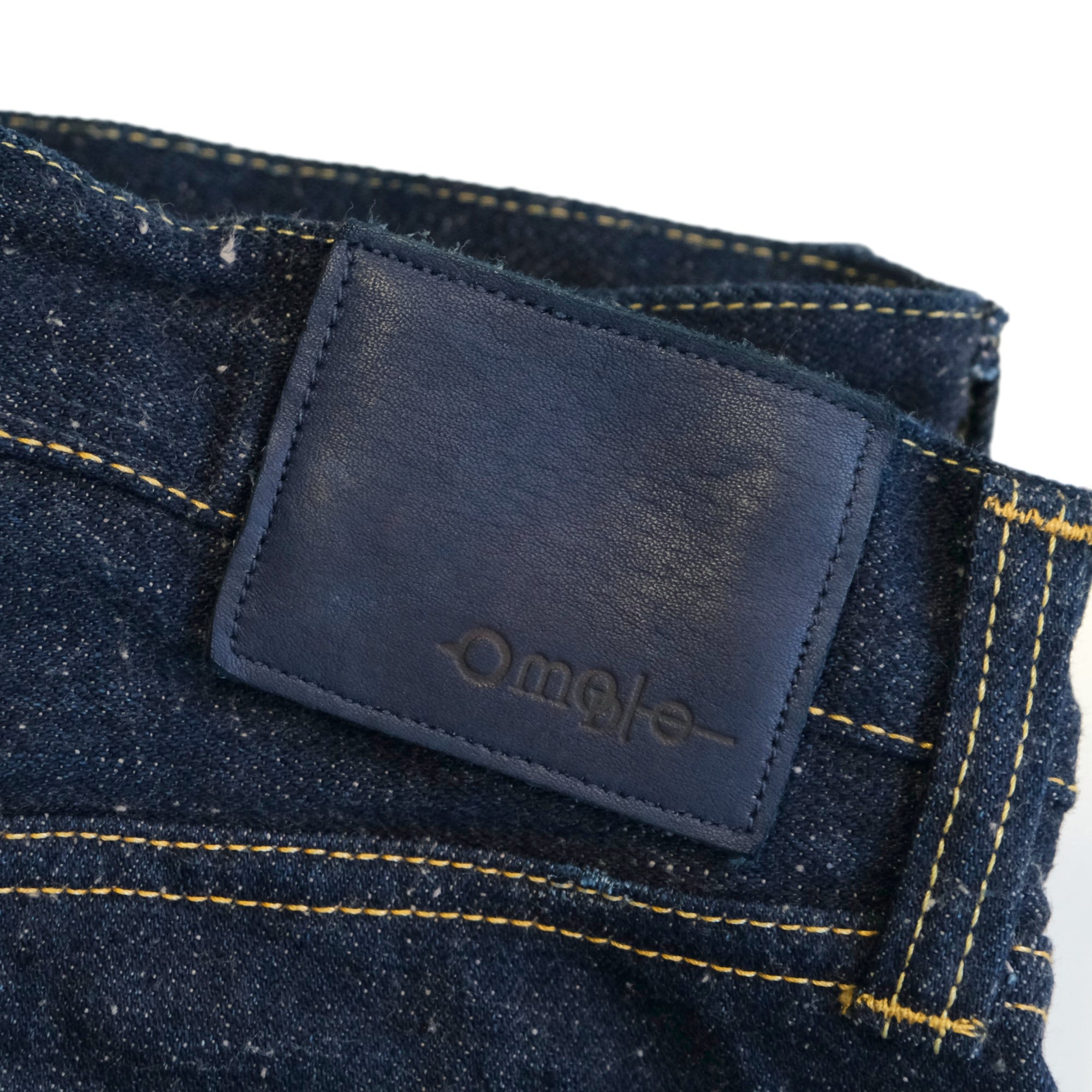 OD+OM 14.5oz. "Kumori" Overcast Nep Selvedge Jeans (Loose Straight)