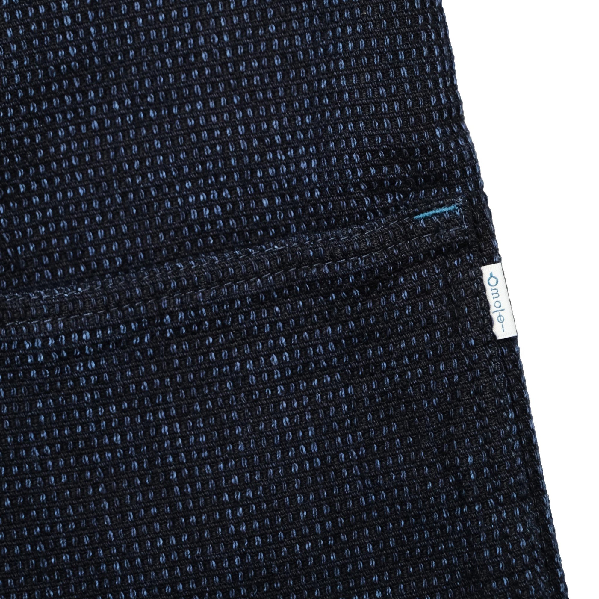 Omoto Denim 12oz. Indigo Cube Sashiko Happi