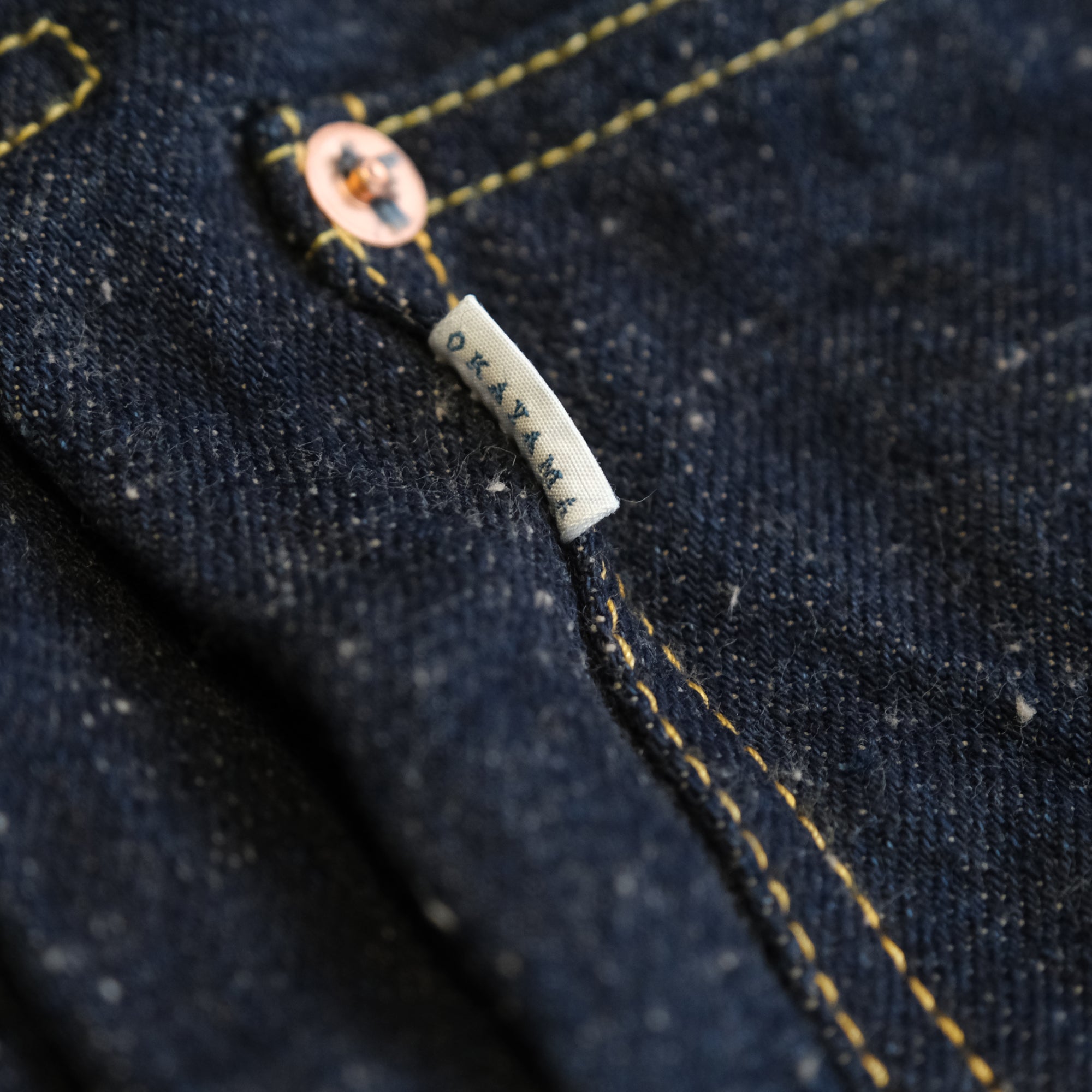 OD+OM 14.5oz. "Kumori" Overcast Nep Selvedge Jeans (Loose Straight)