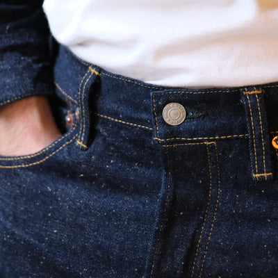 OD+OM 14.5oz. "Kumori" Overcast Nep Selvedge Jeans (Slim Straight)