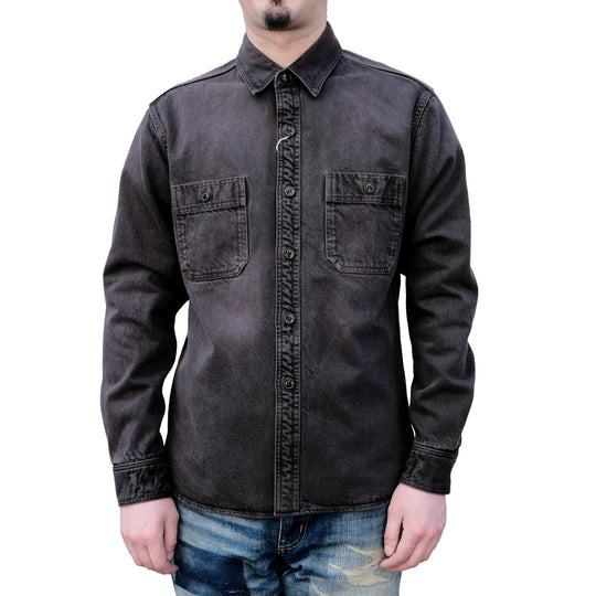 Studio D'Artisan "Kasane no Irome" Bengara x Black Work Shirt