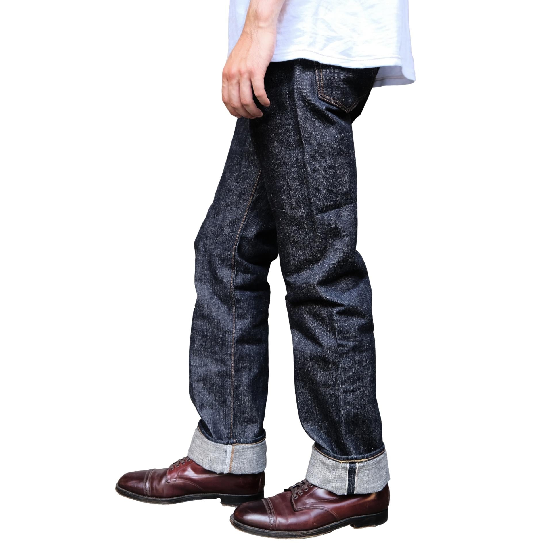 OD+SJ 17oz. "Hidaribushi" Left Hand Twill Selvedge Jeans (Middle Straight)