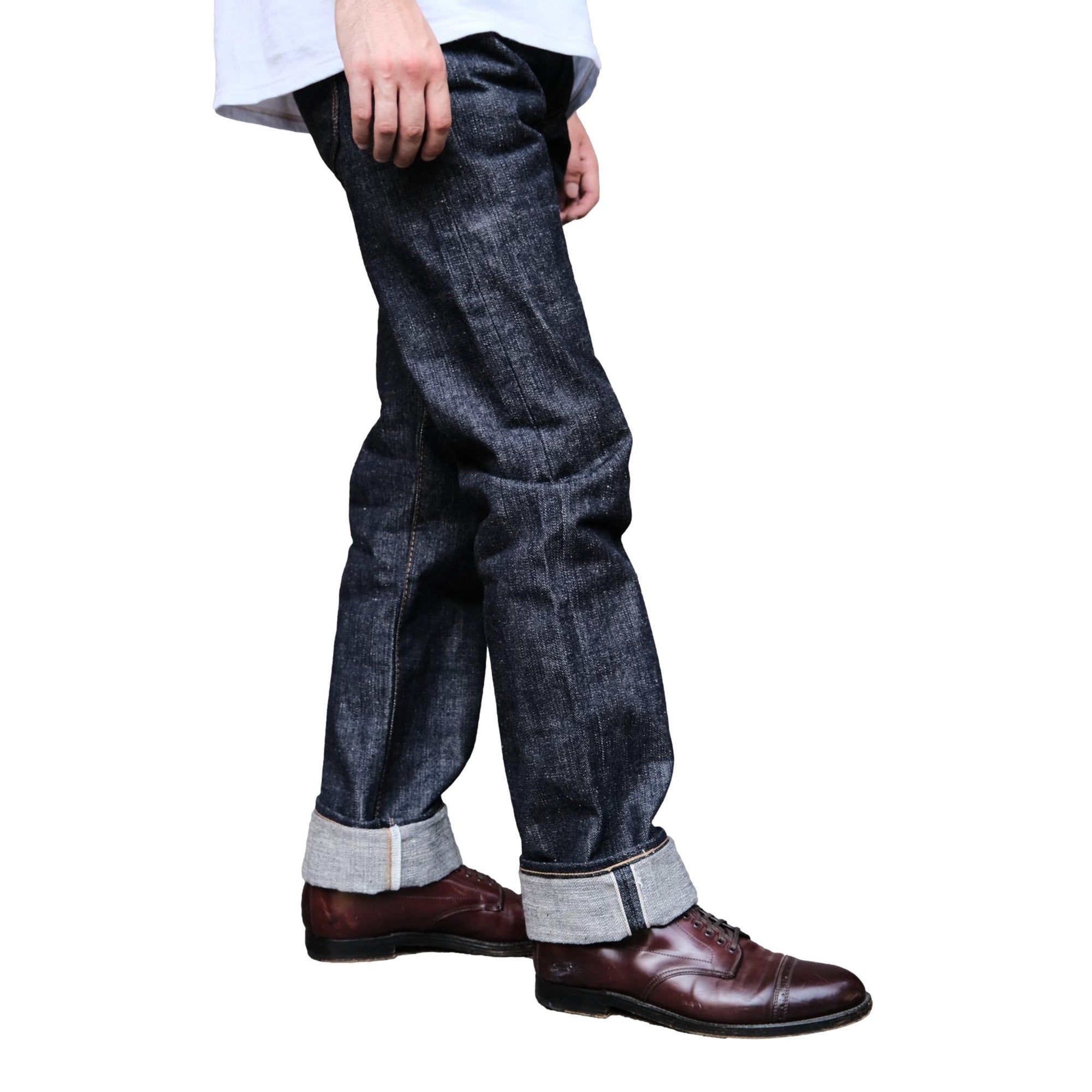 OD+SJ 17oz. "Hidaribushi" Left Hand Twill Selvedge Jeans (Middle Straight)