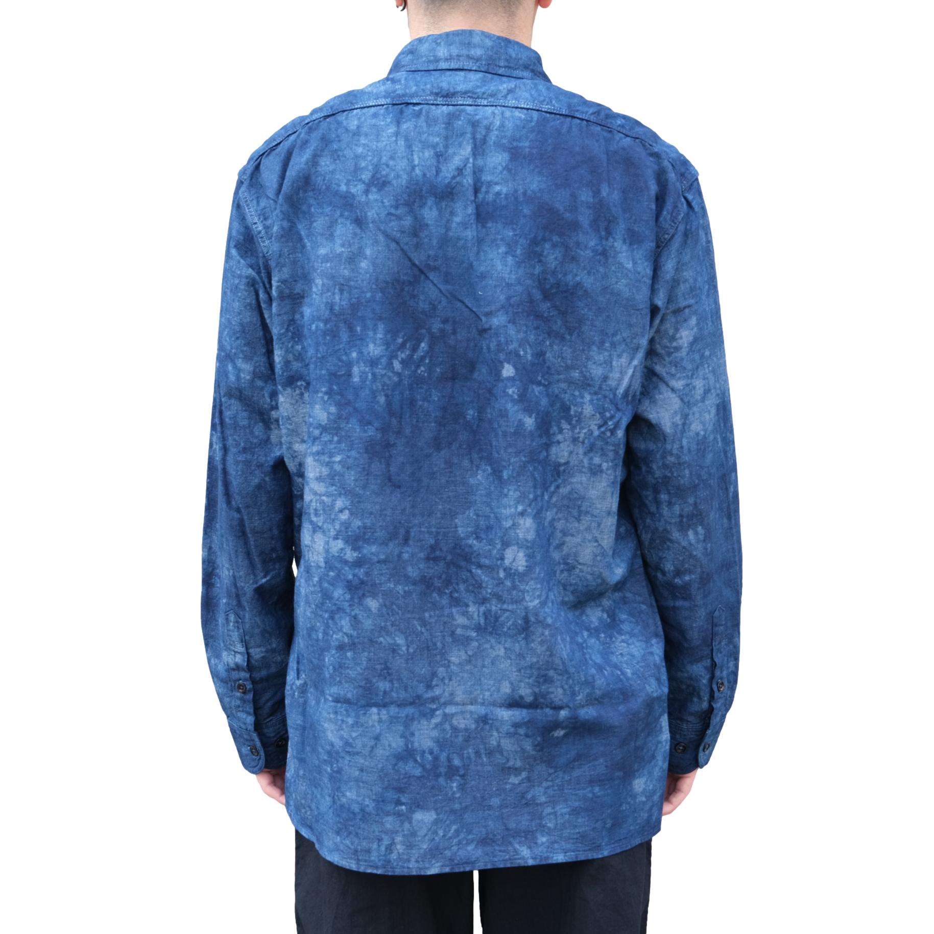 Omnigod Indigo "Murazome" Selvedge Chambray Work Shirt