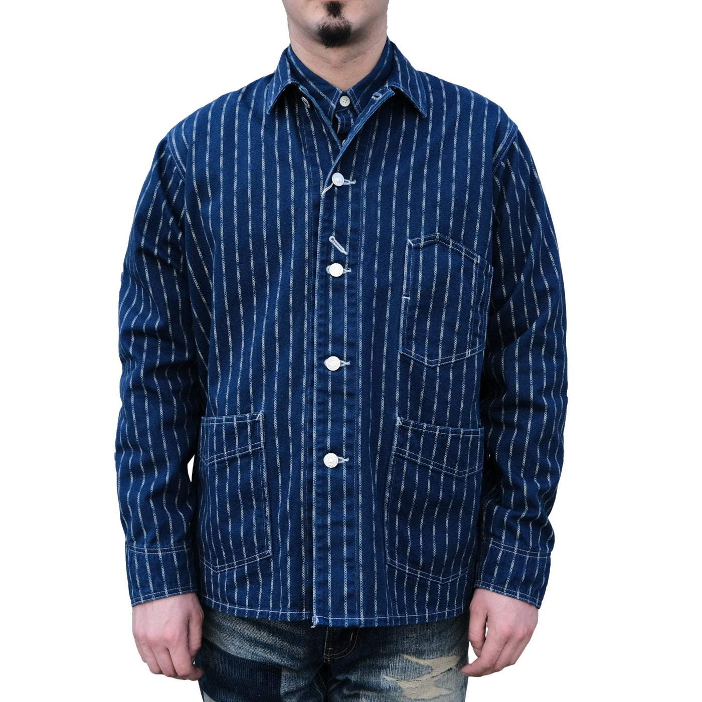 Studio D'Artisan Indigo "Ring Wabash" Coverall