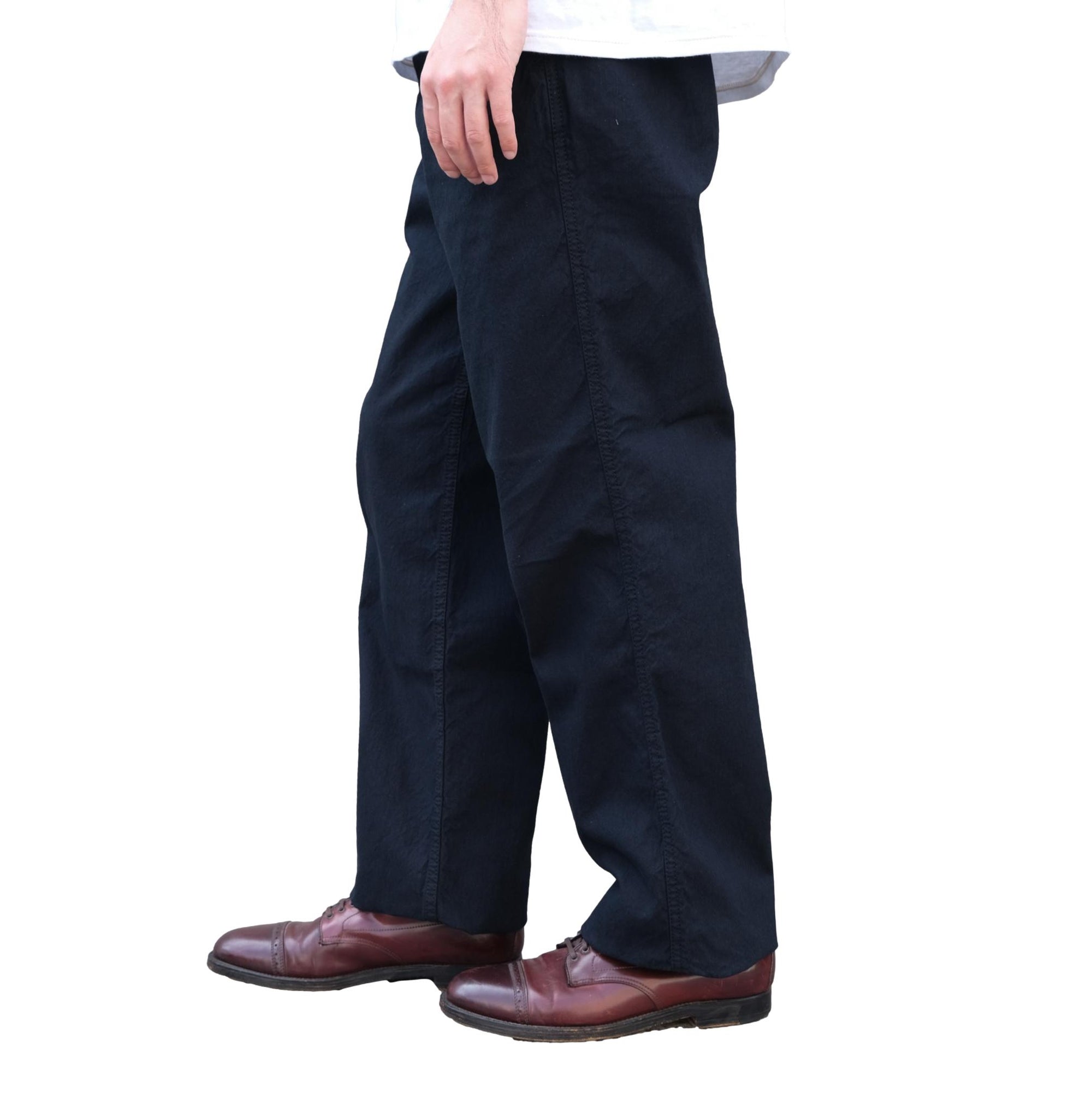 Omnigod Indigo Duck French Work Pants