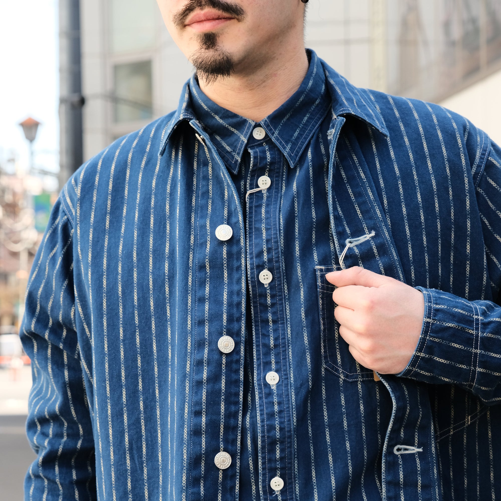 Studio D'Artisan Indigo "Ring Wabash" Coverall