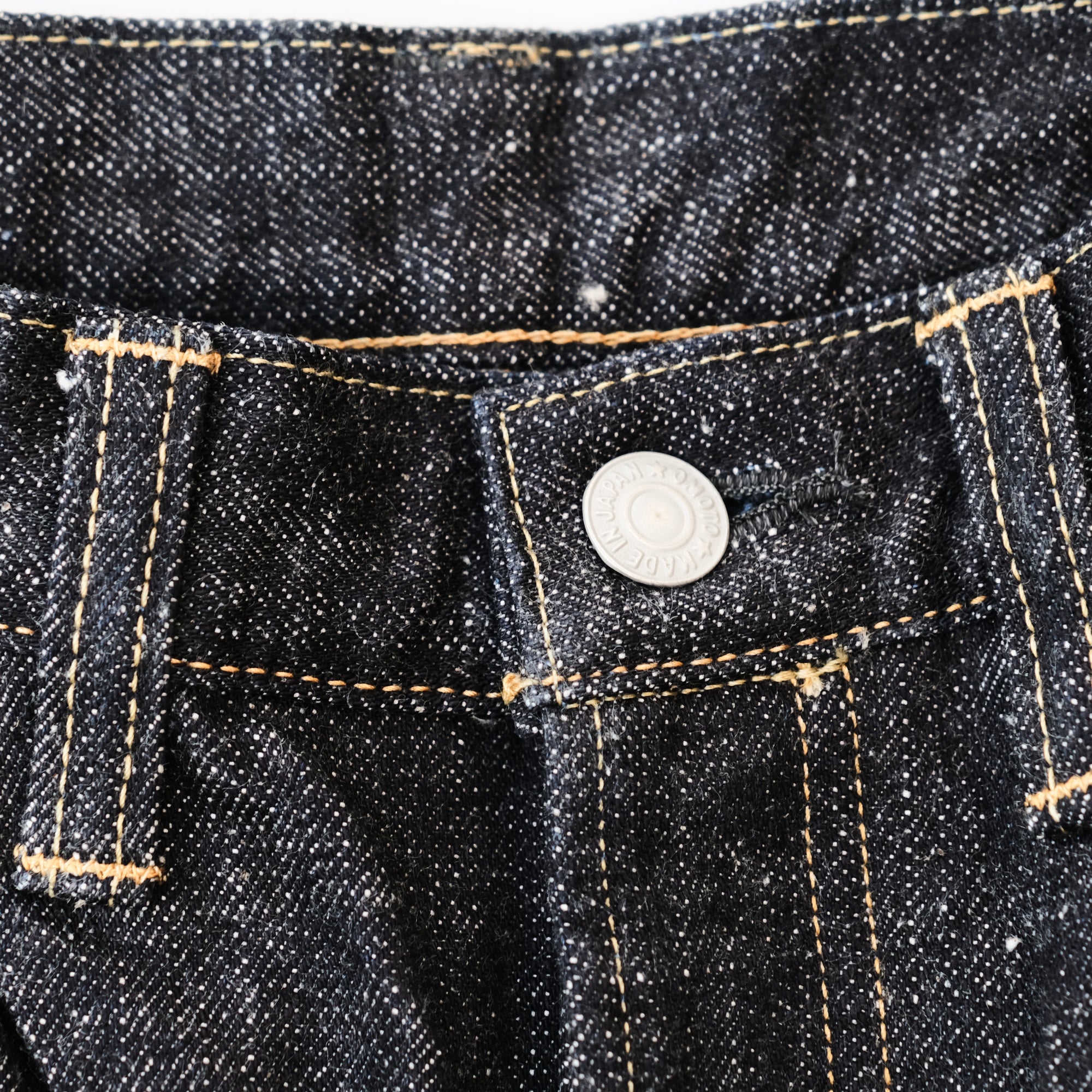 Omoto Denim 0611 15.5oz. Slub x Nep Selvedge Jeans (Regular Straight)