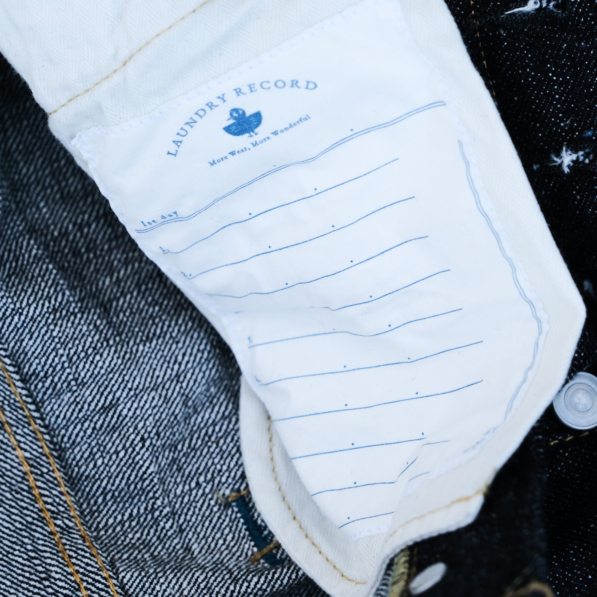 Omoto Denim 0811 15.5oz. Slub x Nep Selvedge Jeans (Wide Straight)