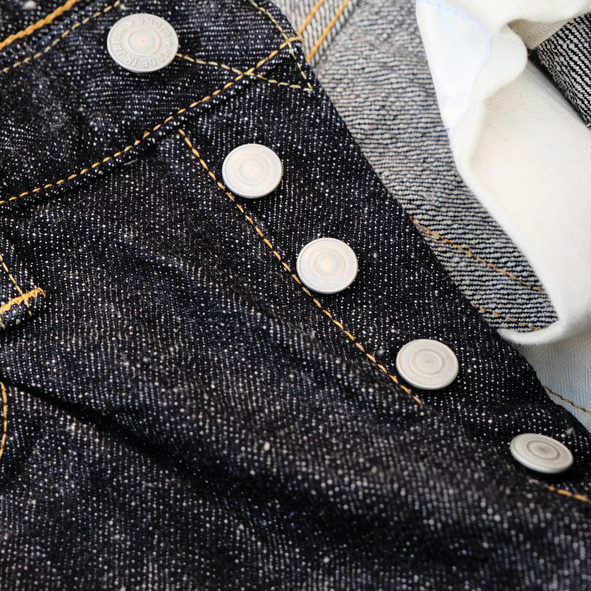 Omoto Denim 0411 15.5oz. Slub x Nep Selvedge Jeans (Slim Straight)