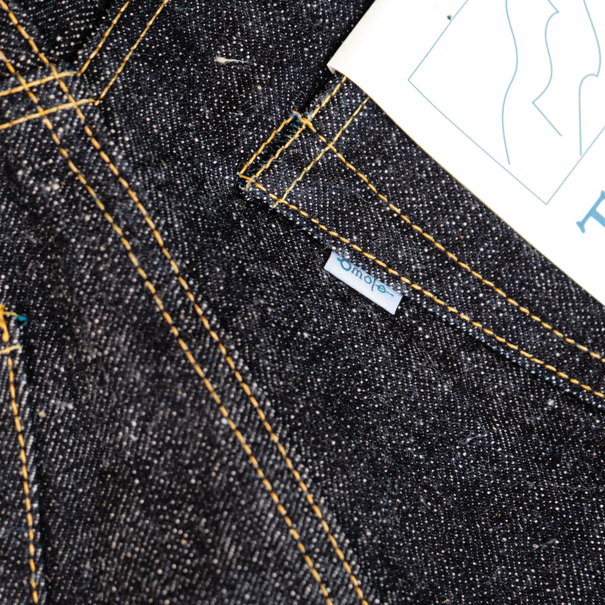 Omoto Denim 0411 15.5oz. Slub x Nep Selvedge Jeans (Slim Straight)