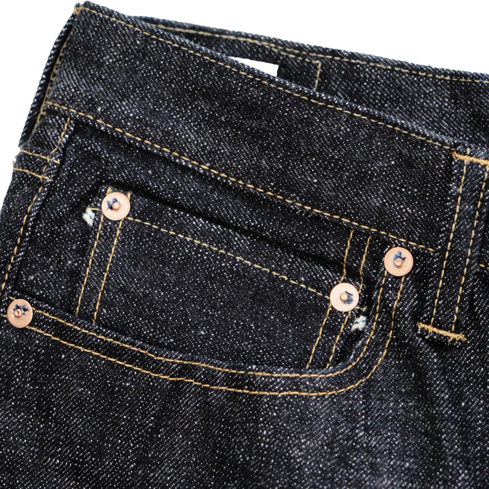 Omoto Denim 0611 15.5oz. Slub x Nep Selvedge Jeans (Regular Straight)