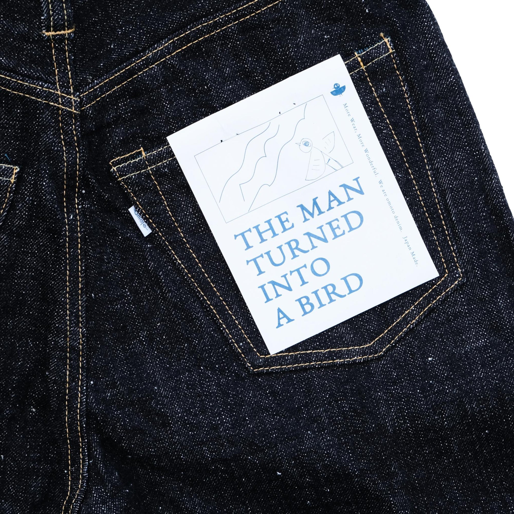 Omoto Denim 0811 15.5oz. Slub x Nep Selvedge Jeans (Wide Straight)