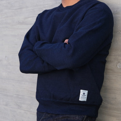 Momotaro Indigo Crewneck Sweatshirt