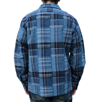 Studio D'Artisan "Noragi Patchwork" Work Shirt