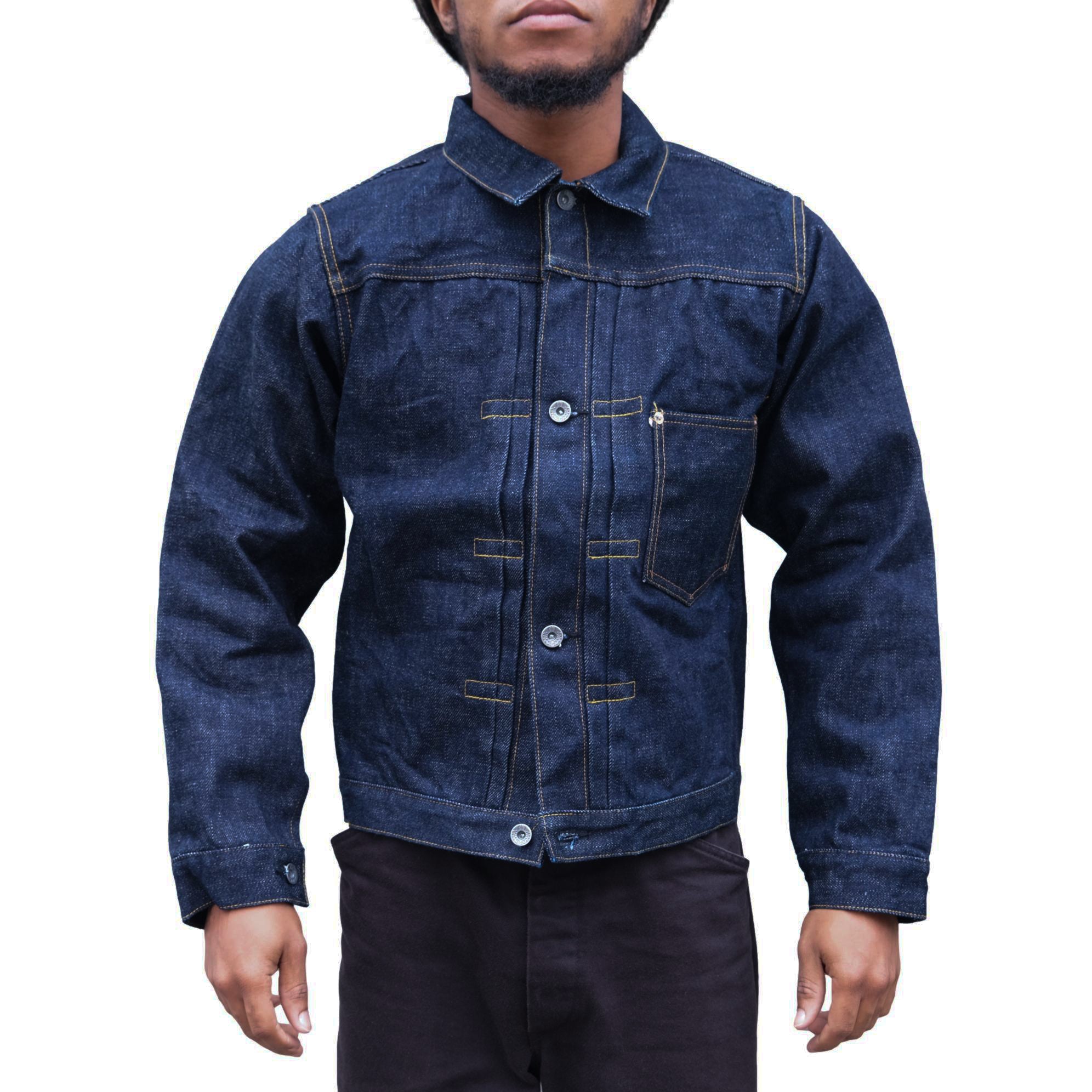 Samurai Jeans S555VX21oz "Zero" 21oz. Type 1 Selvedge Jacket
