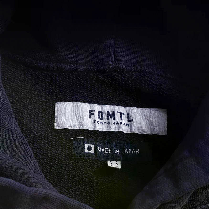FDMTL Distressed Logo Print Hoodie