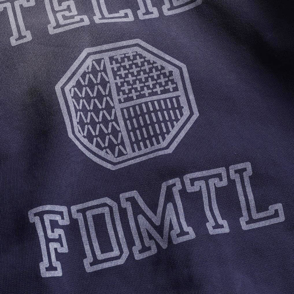 FDMTL Distressed Logo Print Hoodie