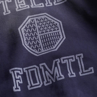 FDMTL Distressed Logo Print Hoodie