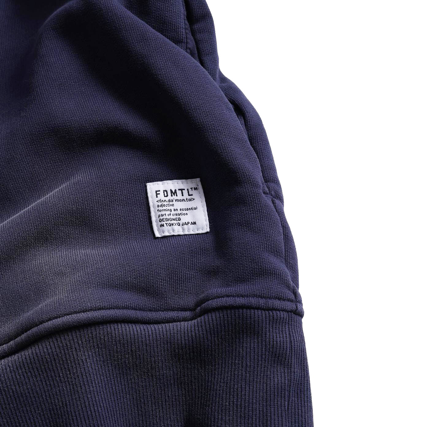 FDMTL Distressed Logo Print Hoodie