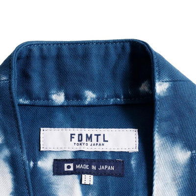 FDMTL "Arimatsu" Indigo Tie-Dye Haori Jacket