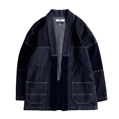 FDMTL Indigo Boro Patchwork Haori