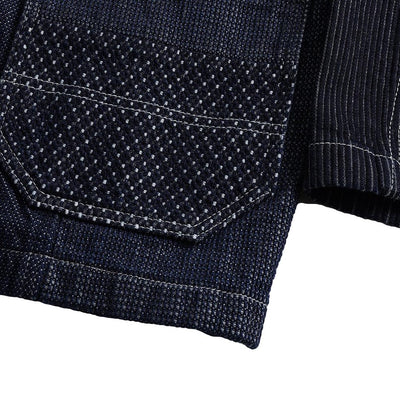 FDMTL Indigo Boro Patchwork Haori