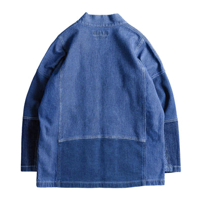 FDMTL Distressed Indigo Boro Patchwork Haori