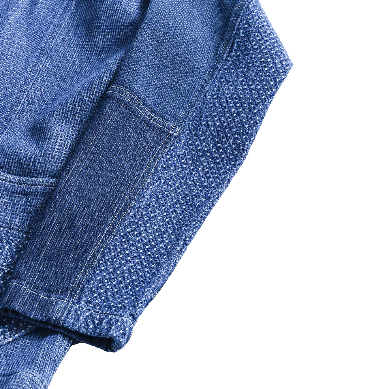 FDMTL Distressed Indigo Boro Patchwork Haori
