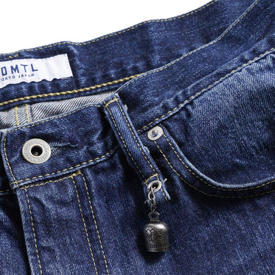 FDMTL Distressed Patchwork Selvedge Jeans (Regular Straight)
