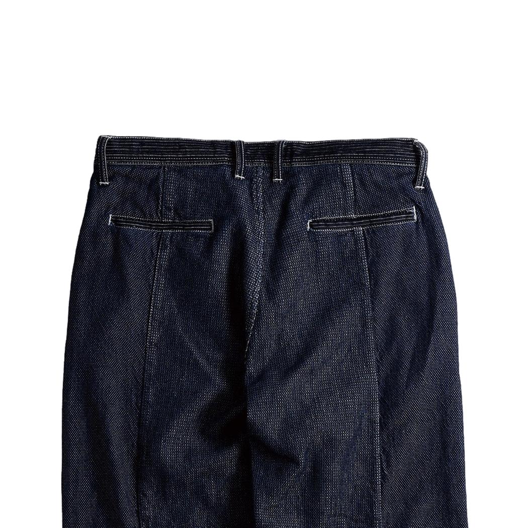 FDMTL Indigo Patchwork Pants (Regular Straight)