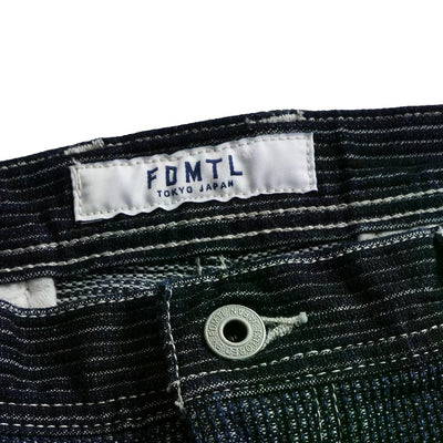 FDMTL Indigo Patchwork Pants (Regular Straight)
