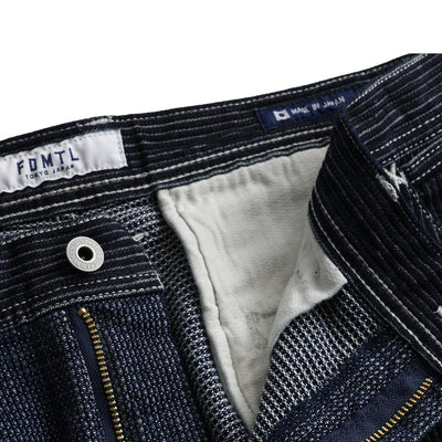 FDMTL Indigo Patchwork Pants (Regular Straight)
