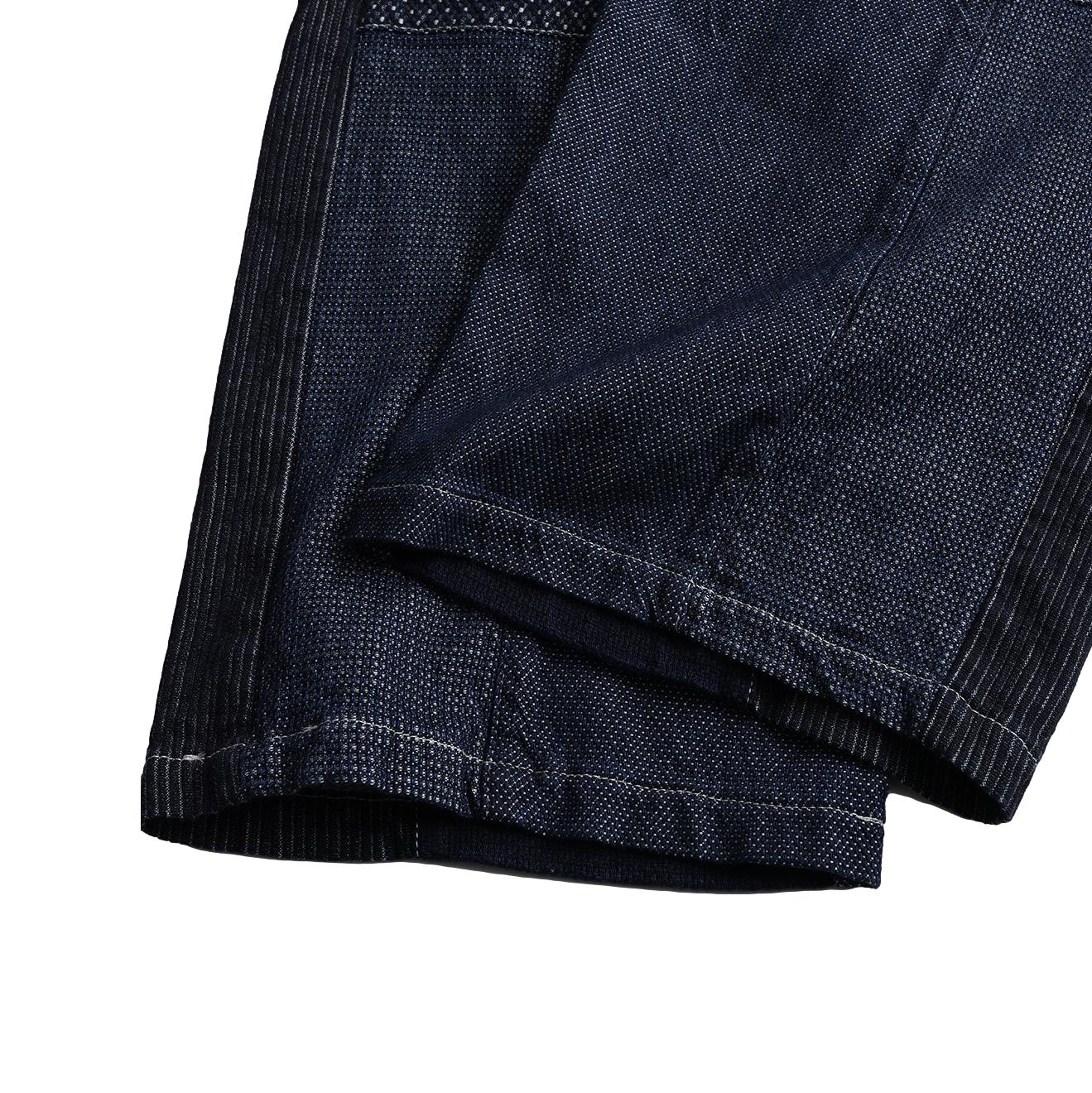 FDMTL Indigo Patchwork Pants (Regular Straight)