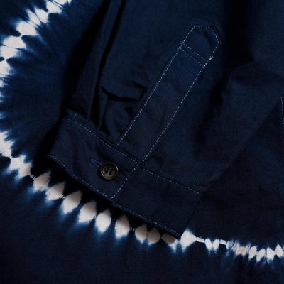 FDMTL "Arimatsu" Indigo Tie-Dye Ripstop Shirt
