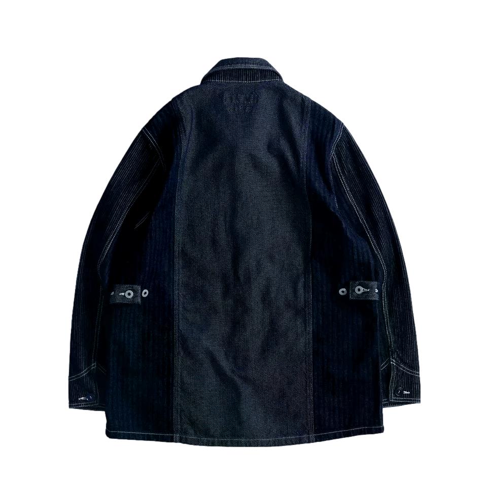 FDMTL Indigo Patchwork Coverall