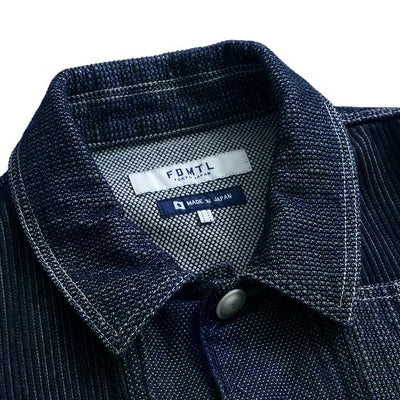 FDMTL Indigo Patchwork Coverall
