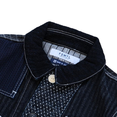 FDMTL Indigo Patchwork Coverall