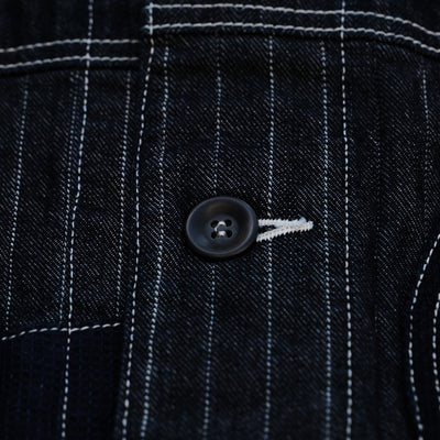 FDMTL Indigo Patchwork Coverall