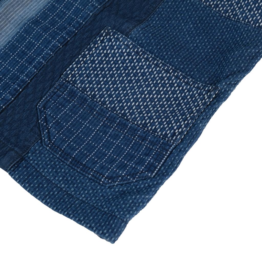 FDMTL F/W 2024 Distressed Boro Patchwork Haori