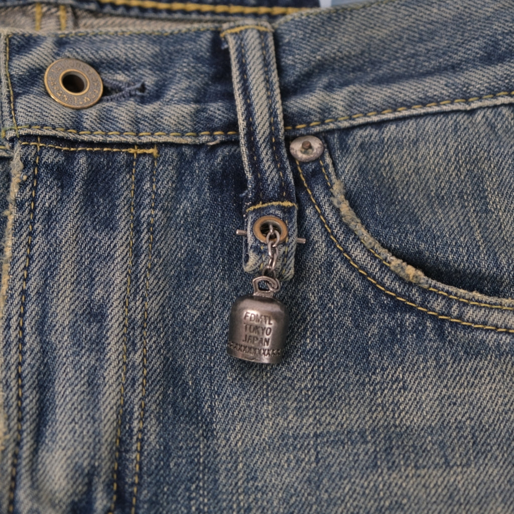 FDMTL Boro Patchwork Selvedge Jeans (Slim Tapered)
