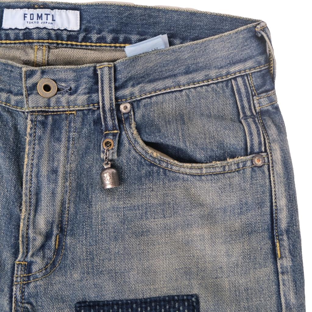 FDMTL Boro Patchwork Selvedge Jeans (Slim Tapered)