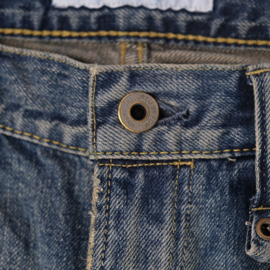 FDMTL Boro Patchwork Selvedge Jeans (Slim Tapered)